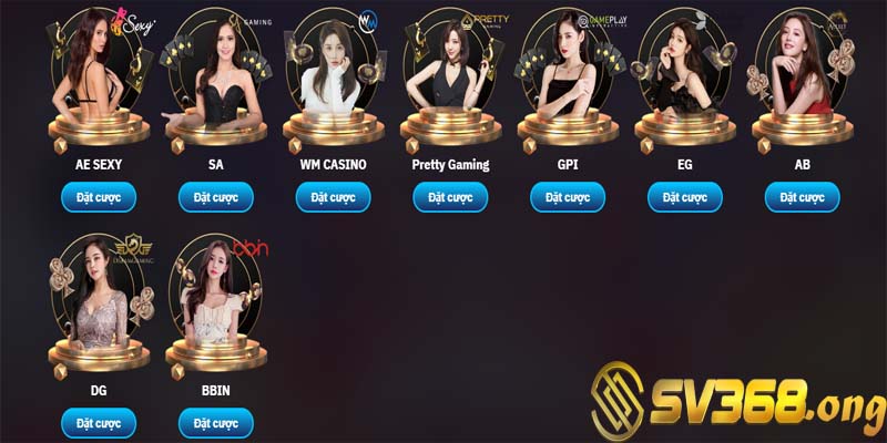 Casino sv368 - Cùng tham gia live casino với dealer cực xinh 4 Dịch vụ khách hàng casino sv368