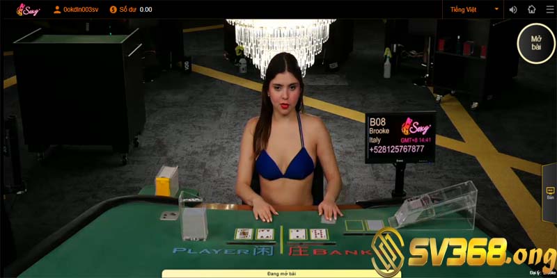 Casino sv368 - Cùng tham gia live casino với dealer cực xinh 5 Các trò chơi được cung cấp tại casino SV368 vô cùng đa dạng