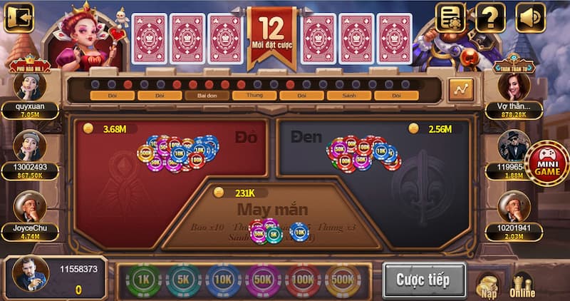 đại chiến đỏ đen Kinh nghiệm chơi đại chiến đỏ đen tại SV368