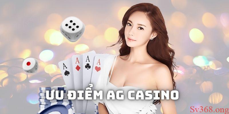 AG Casino - Thế Giới Giải Trí Đẳng Cấp Chỉ Có Tại Sv368 3 Những điểm cộng cực “cạnh tranh” của AG
