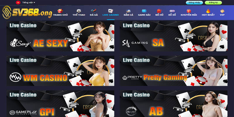Sv368 🎖️ Trang Chủ Nhà Cái Uy Tín Sv368 Chính Thức ✔️ 14 Casino SV368 trực tuyến