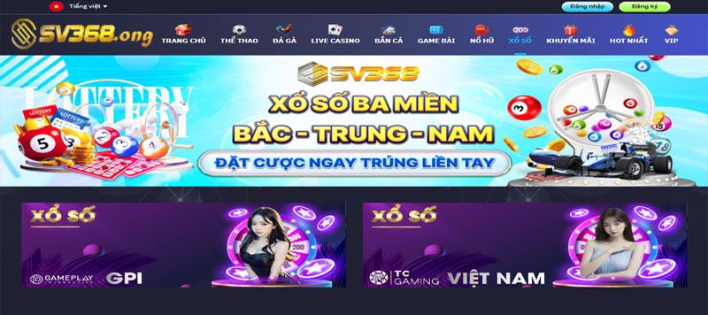 Sv368 🎖️ Trang Chủ Nhà Cái Uy Tín Sv368 Chính Thức ✔️ 17 Giới thiệu tổng quan xổ số SV368