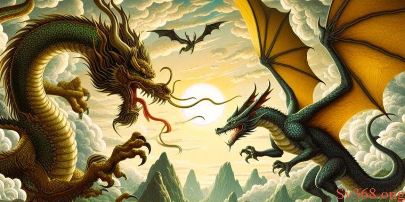 mơ thấy rồng Mộng thấy một con rồng khổng lồ