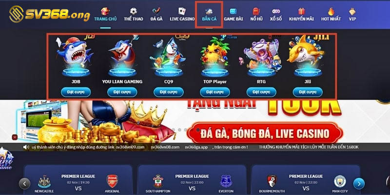 Sv368 🎖️ Trang Chủ Nhà Cái Uy Tín Sv368 Chính Thức ✔️ 18 Hướng dẫn cách chơi bắn cá SV368