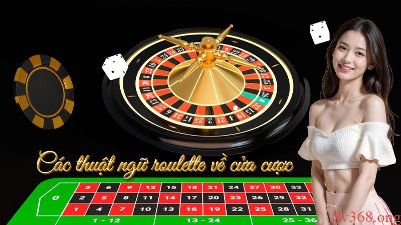 thuật ngữ Roulette Danh sách các thuật ngữ roulette về cửa cược