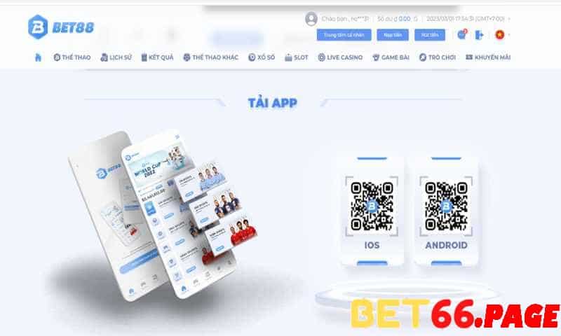 Hướng dẫn Tải App bet66 cho các hệ điều hành 