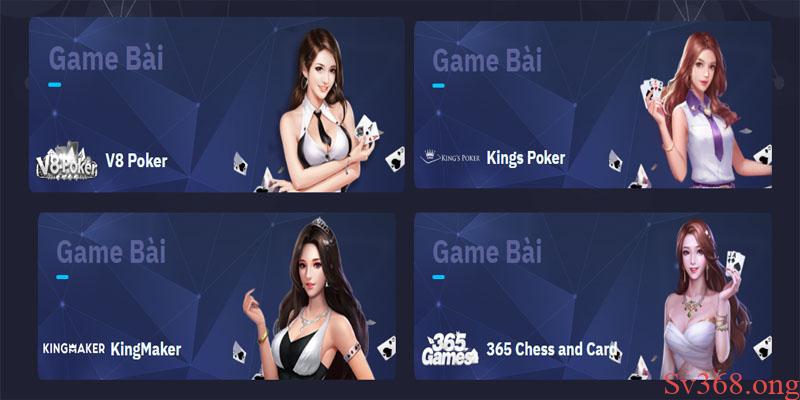 Game bài sv368 - Chơi game bài siêu hấp dẫn và thắng lớn 1 Ưu điểm khi tham gia game bài tại nhà cái sv368