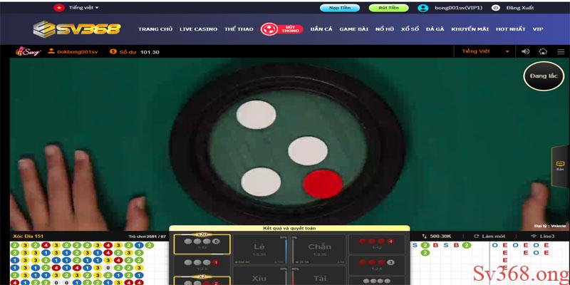 Xóc Đĩa Đổi Thưởng Ăn Tiền Thật Là Gì? Mẹo Chơi Tại Sv368 1 Sv368 cung cấp cổng game xóc đĩa đổi thưởng uy tín