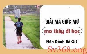 mơ thấy đi học